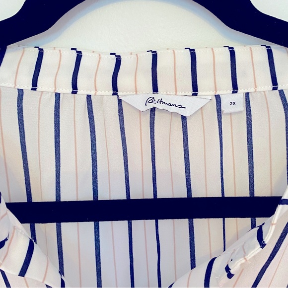 Summer Top in Neutral Stripes - Picture 4 of 4